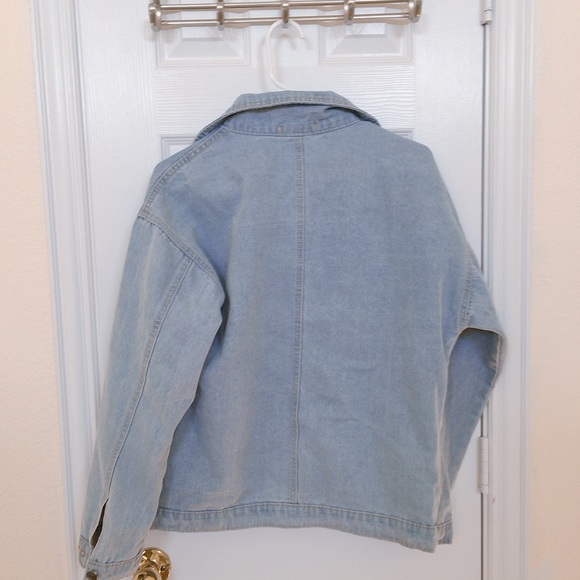 Oversized Jean Jacket - Picture 2 of 3